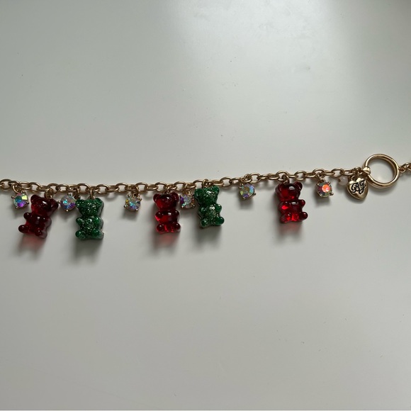 Betsy Johnson teddy bear bracelet - Picture 1 of 4